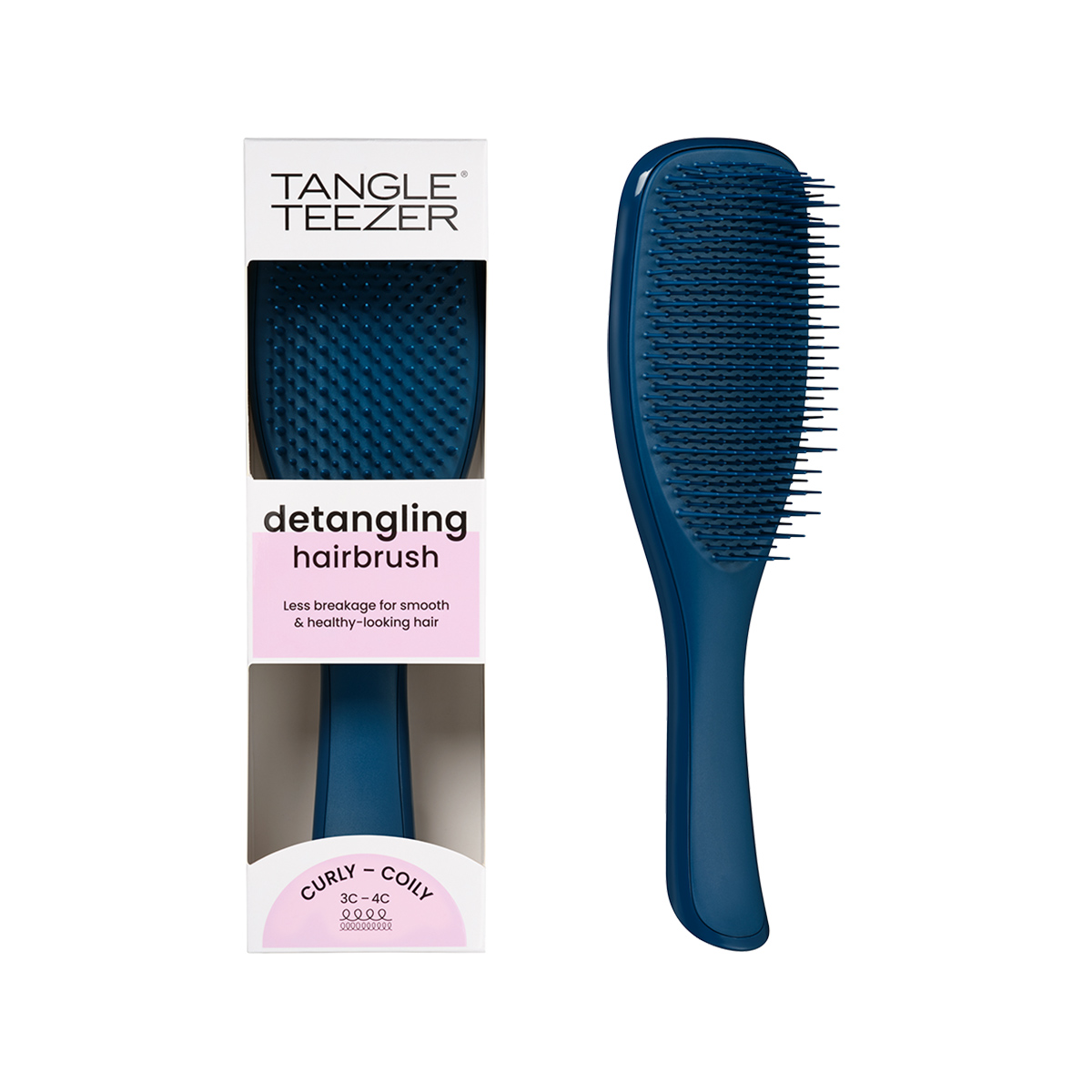 Tangle Teezer The Ultimate (Wet) Detangler Naturally Curly Galactic Blue - интернет-магазин профессиональной косметики Spadream, изображение 55777