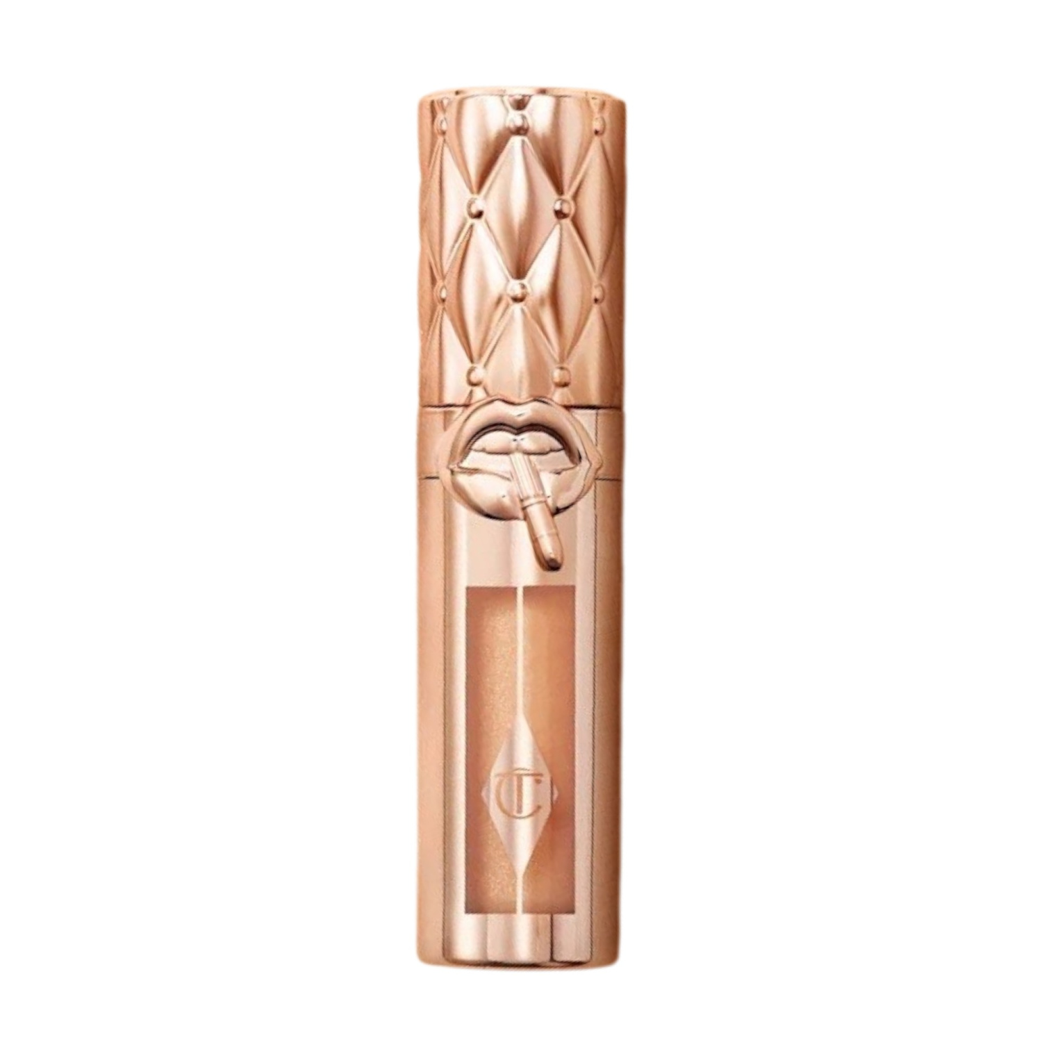 Charlotte Tilbury Pillow Talk Big Lip Plumpgasm Nudegasm Diamonds 5.5ml - интернет-магазин профессиональной косметики Spadream, изображение 65868
