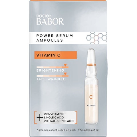 BABOR DOC Power Serum Ampoules Vitamin C (20%) 7*2ml - интернет-магазин профессиональной косметики Spadream, изображение 36873