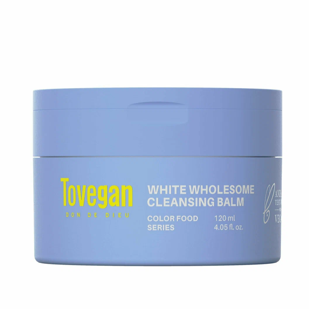 Tovegan White Wholesome Cleansing Balm 120ml - интернет-магазин профессиональной косметики Spadream, изображение 56420