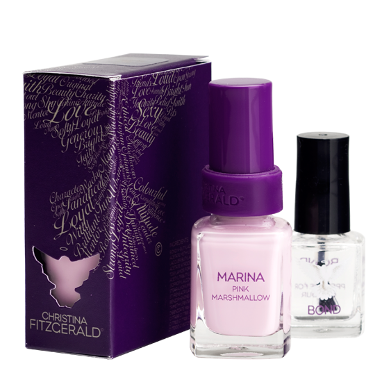 

Christina Fitzgerald Marina Marshmallow Pink + Bond 12ml/9ml