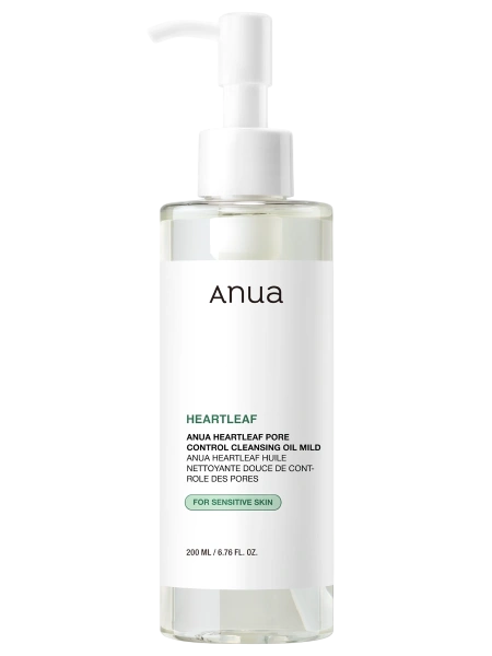 Anua Heartleaf Pore Control Cleansing Oil Mild 200ml Outlet - интернет-магазин профессиональной косметики Spadream, изображение 71209