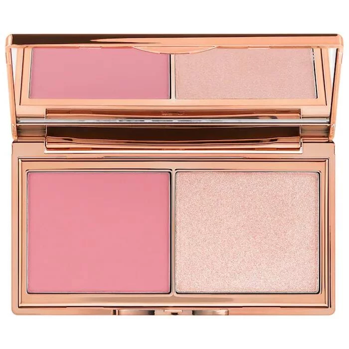 Charlotte Tilbury Hollywood Blush And Glow Glide Palette Light To Medium 7.5g - интернет-магазин профессиональной косметики Spadream, изображение 60722