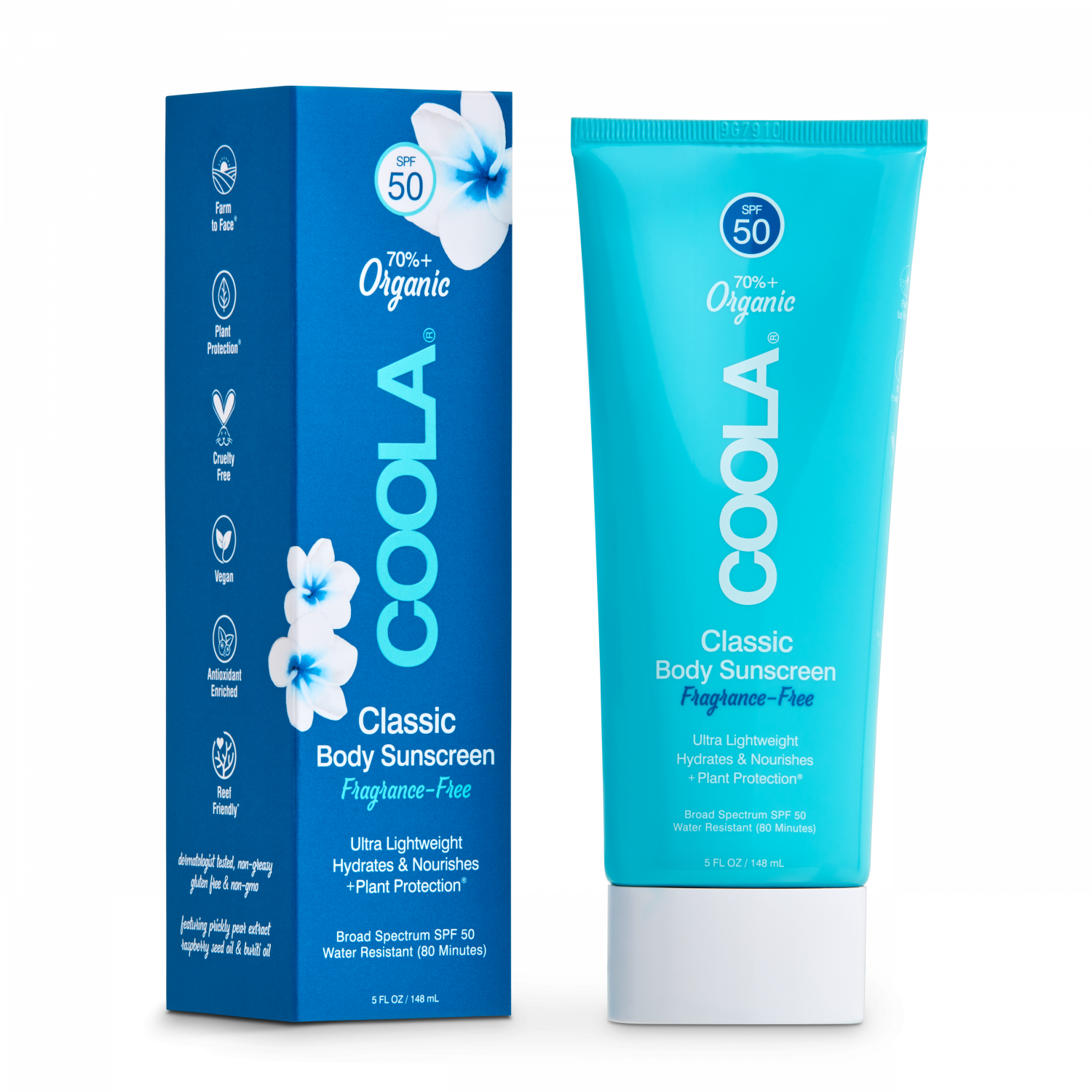COOLA SUNCARE Body  Spf50 Fragrance-free 148 ml - интернет-магазин профессиональной косметики Spadream, изображение 33314