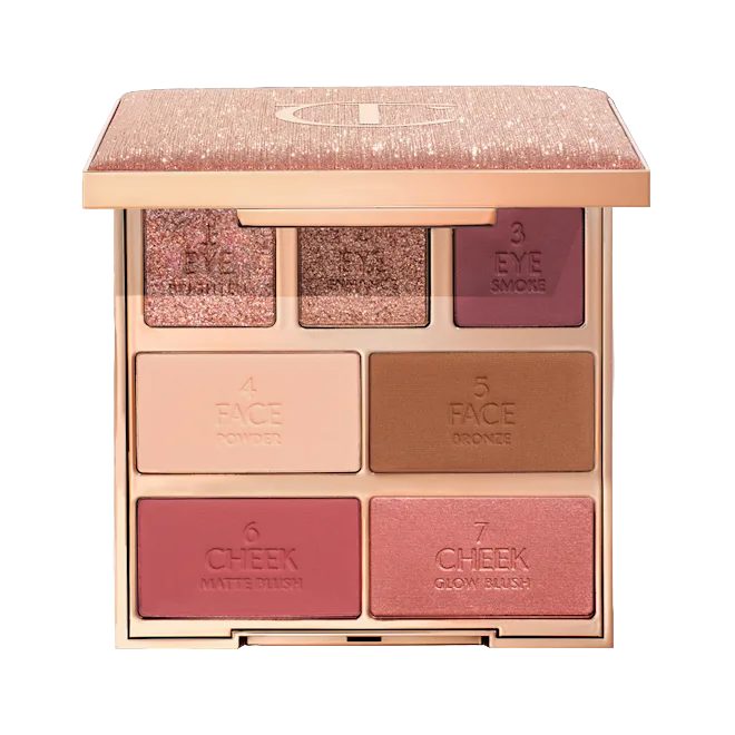 Charlotte Tilbury Hollywood Instant Look In A Palette Dreamy, Bronzed Beauty 22g - интернет-магазин профессиональной косметики Spadream, изображение 70344