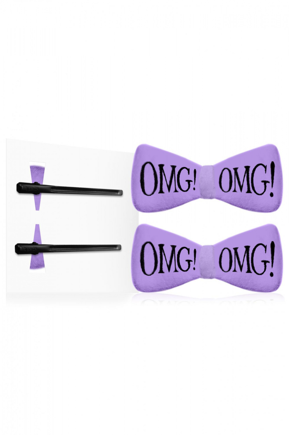 Double Dare OMG! Hair Up Bow Pin Purple - интернет-магазин профессиональной косметики Spadream, изображение 40783