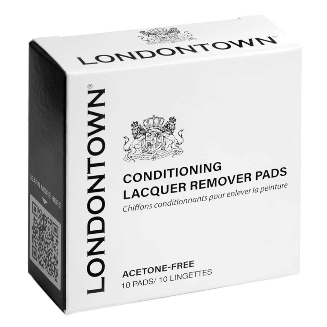 LONDONTOWN Conditioning Lacquer Remover Pads 10p - интернет-магазин профессиональной косметики Spadream, изображение 54838