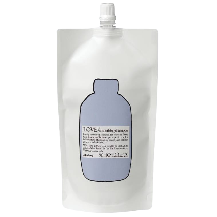 Davines Love Smooth Shampoo Refill 500ml - интернет-магазин профессиональной косметики Spadream, изображение 59088