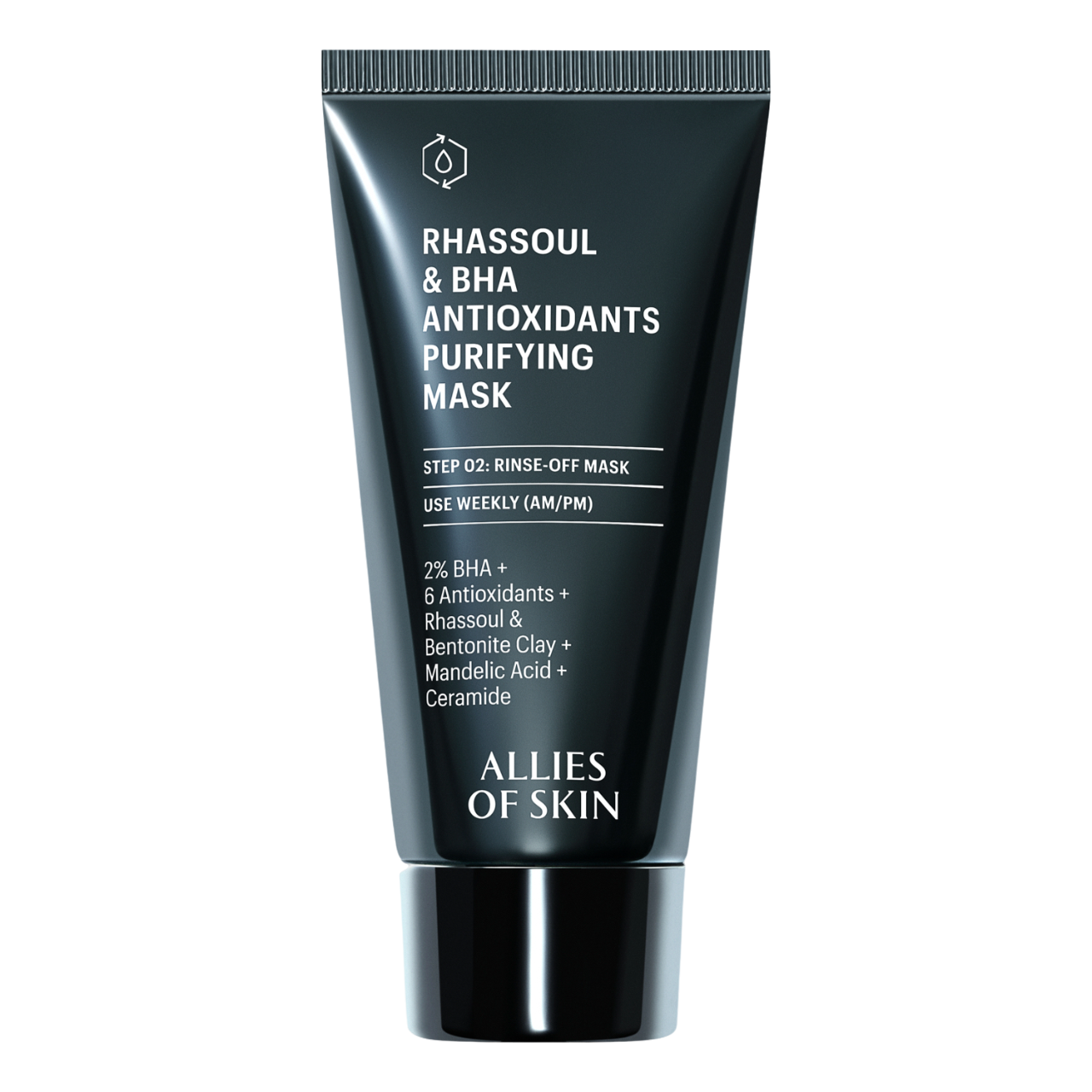 Allies of Skin Rhassoul & Bha Antioxidants Purifying Mask 50ml - интернет-магазин профессиональной косметики Spadream, изображение 54809