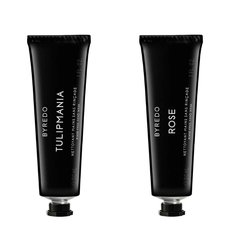 Byredo Rose & Tulipmania Rinse-Free Hand Wash Set of 2x30ml - интернет-магазин профессиональной косметики Spadream, изображение 56754