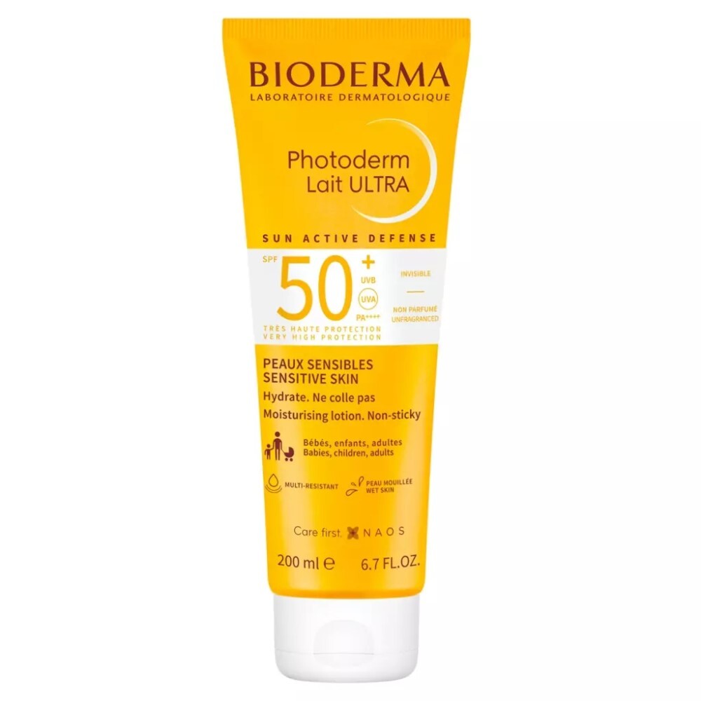 Bioderma Photoderm Lait Ultra SPF50+ 200ml - интернет-магазин профессиональной косметики Spadream, изображение 56859