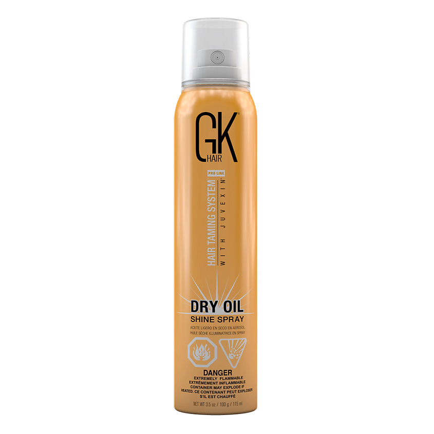 GKhair Dry Oil Shine Spray 115ml - интернет-магазин профессиональной косметики Spadream, изображение 48094