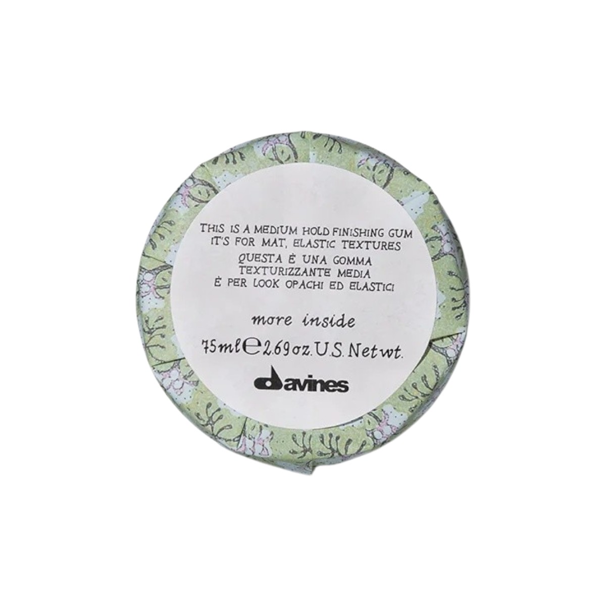 Davines More Inside Medium Hold Finishing Gum 75ml - интернет-магазин профессиональной косметики Spadream, изображение 64231
