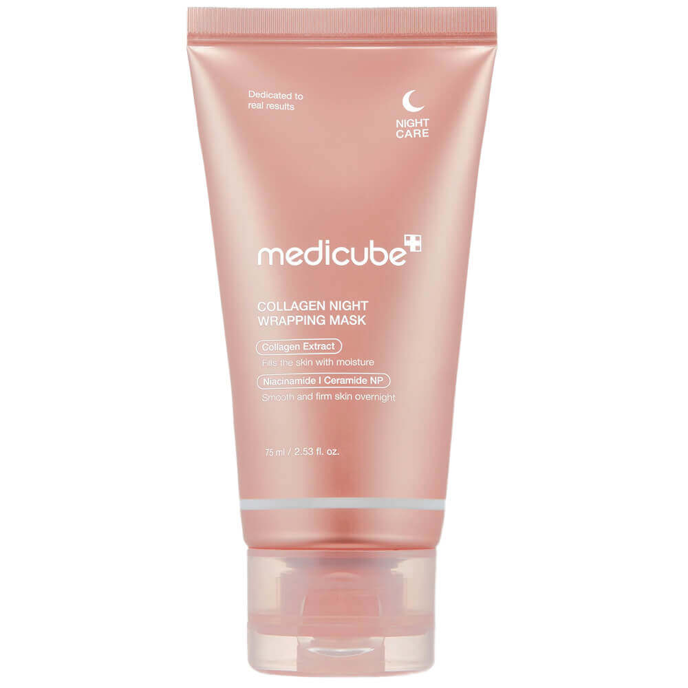 Medicube Collagen Night Wrapping Mask 75ml. - интернет-магазин профессиональной косметики Spadream, изображение 63547