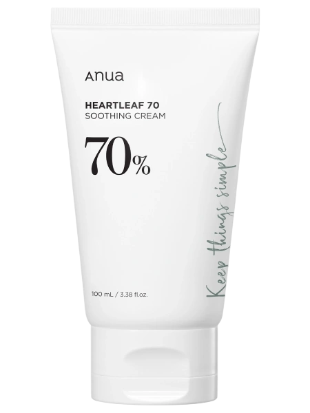 Anua Peach Heartleaf 70% Cream Soothing 100ml