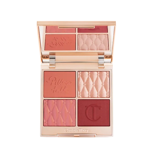 Charlotte Tilbury Pillow Talk Beautifying Face Palette Pillow Talk Medium-Deep 4x3.8g - интернет-магазин профессиональной косметики Spadream, изображение 61582