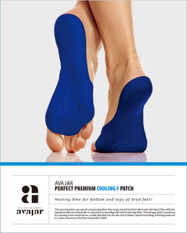 

Avajar Perfect Cooling Premium Foot Patch - 5p.