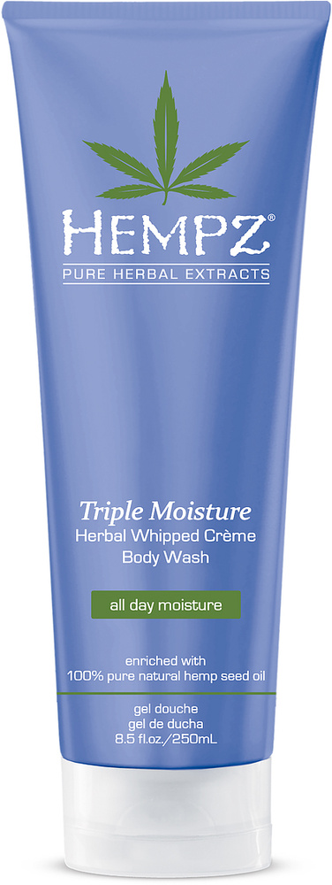 Hempz Triple Moisture Herbal Body Wash 250ml - интернет-магазин профессиональной косметики Spadream, изображение 42821