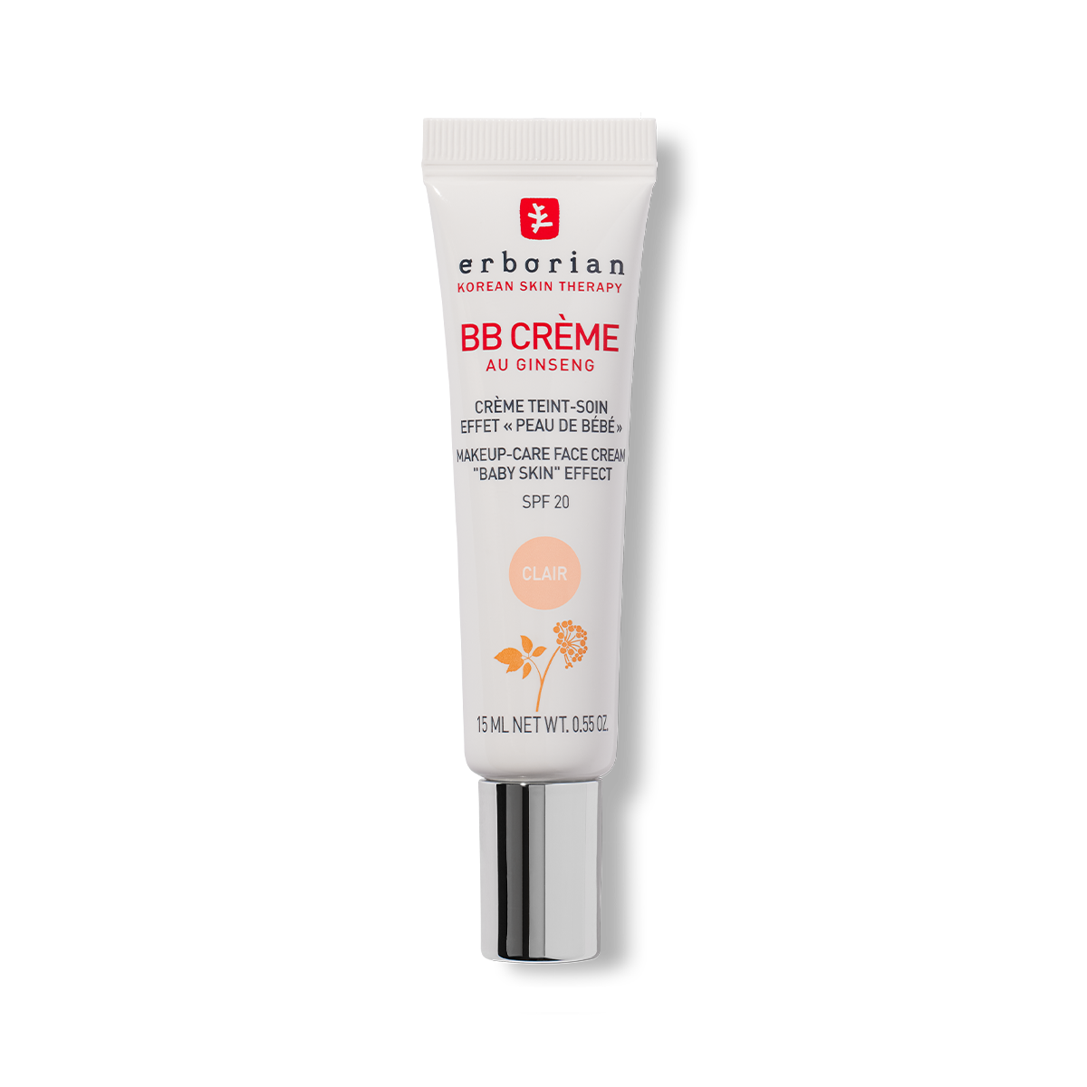 Erborian BB Creme Au Ginseng SPF20 Clair 15ml Outlet - интернет-магазин профессиональной косметики Spadream, изображение 71922