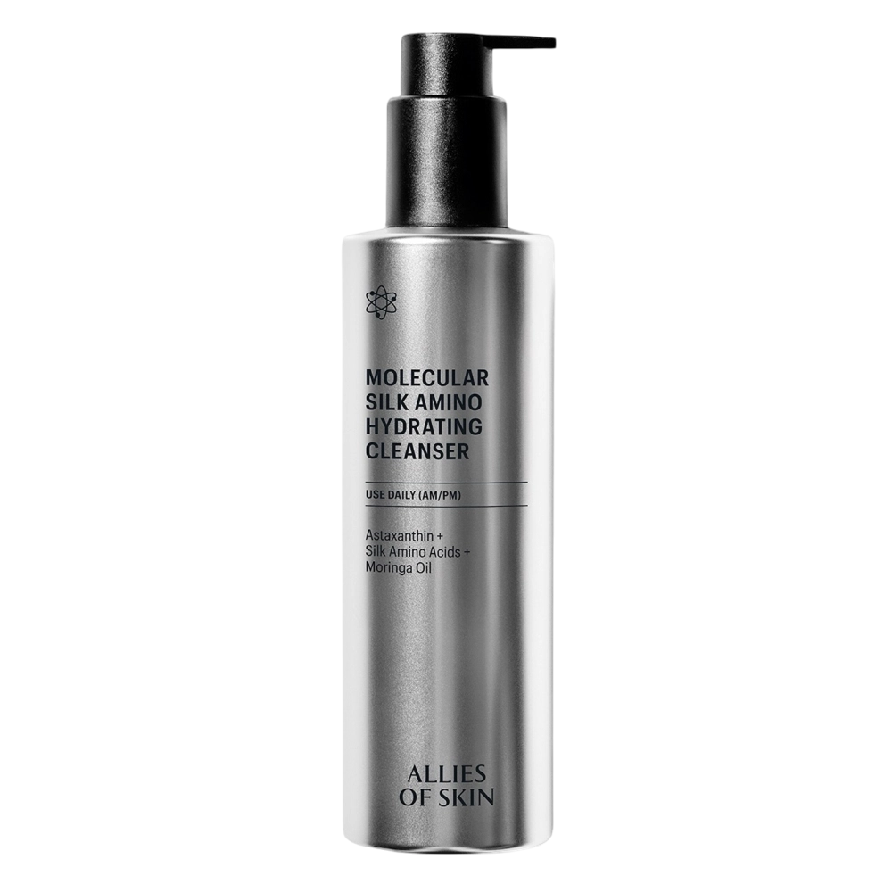 Allies of Skin Molecular Silk Amino Hydrating Cleanser 250ml - интернет-магазин профессиональной косметики Spadream, изображение 67641
