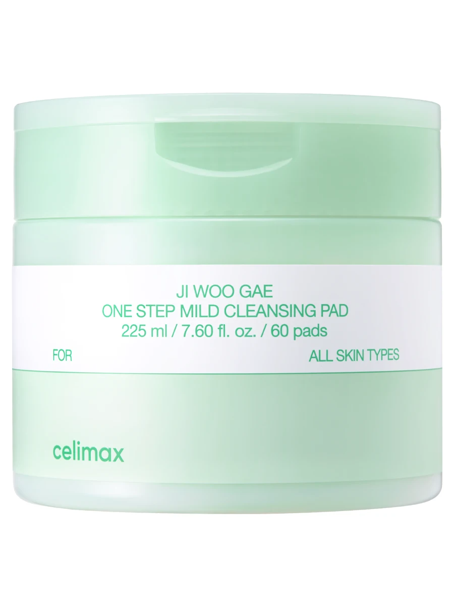 Celimax Ji Woo Gae One Step Mild Cleansing Pad 60x225ml Outlet - интернет-магазин профессиональной косметики Spadream, изображение 70943