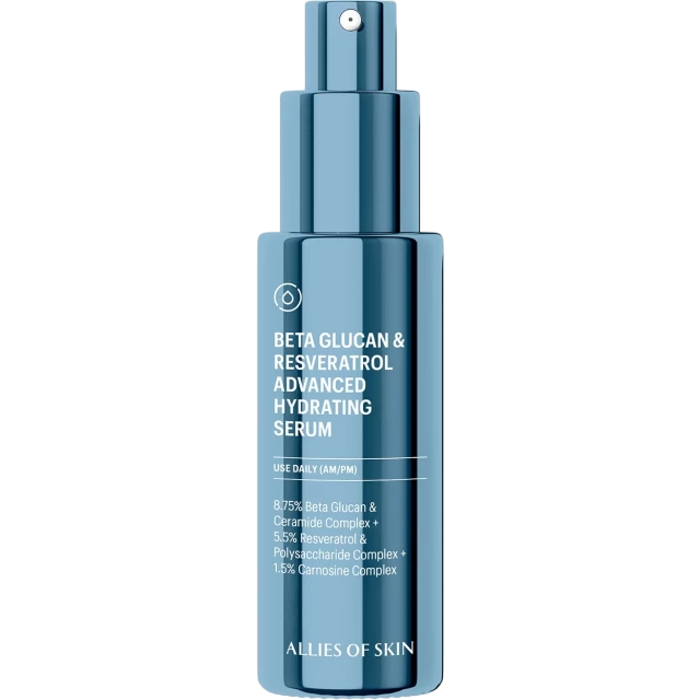 Allies of Skin Beta Glucan & Resveratrol Advanced Hydrating Serum 30ml