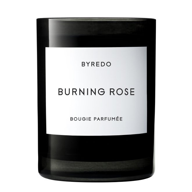 Byredo Burning Rose Fragranced Candle 240g - интернет-магазин профессиональной косметики Spadream, изображение 55395