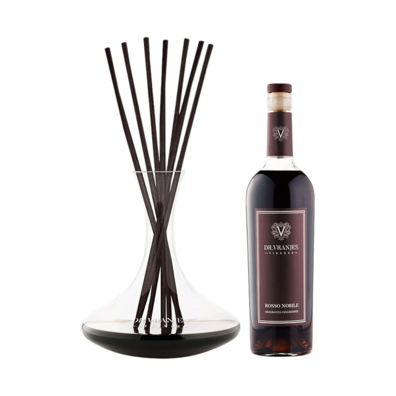 Dr. Vranjes Firenze Rosso Nobile Gift Set With Decanter 750ml - интернет-магазин профессиональной косметики Spadream, изображение 65760