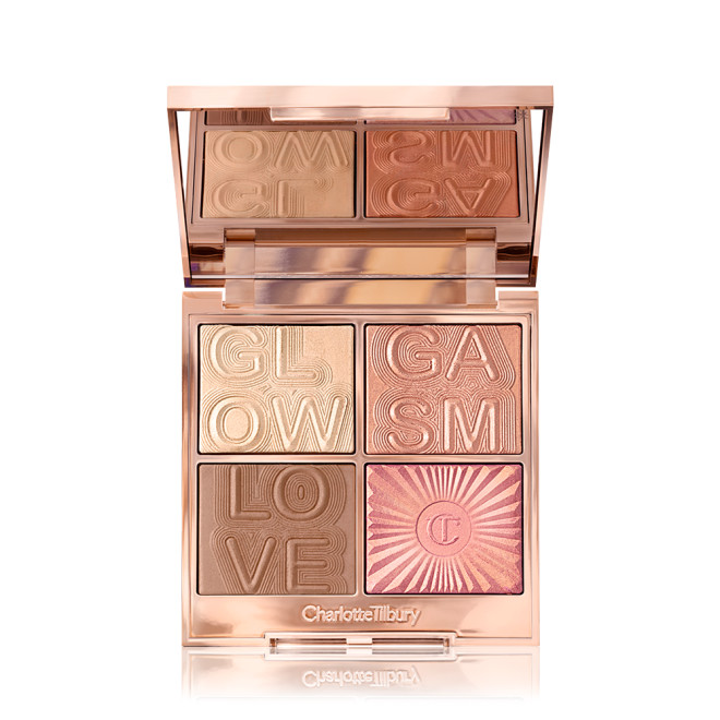 Charlotte Tilbury Glowgasm Face Palette Lightgasm 15g - интернет-магазин профессиональной косметики Spadream, изображение 58705