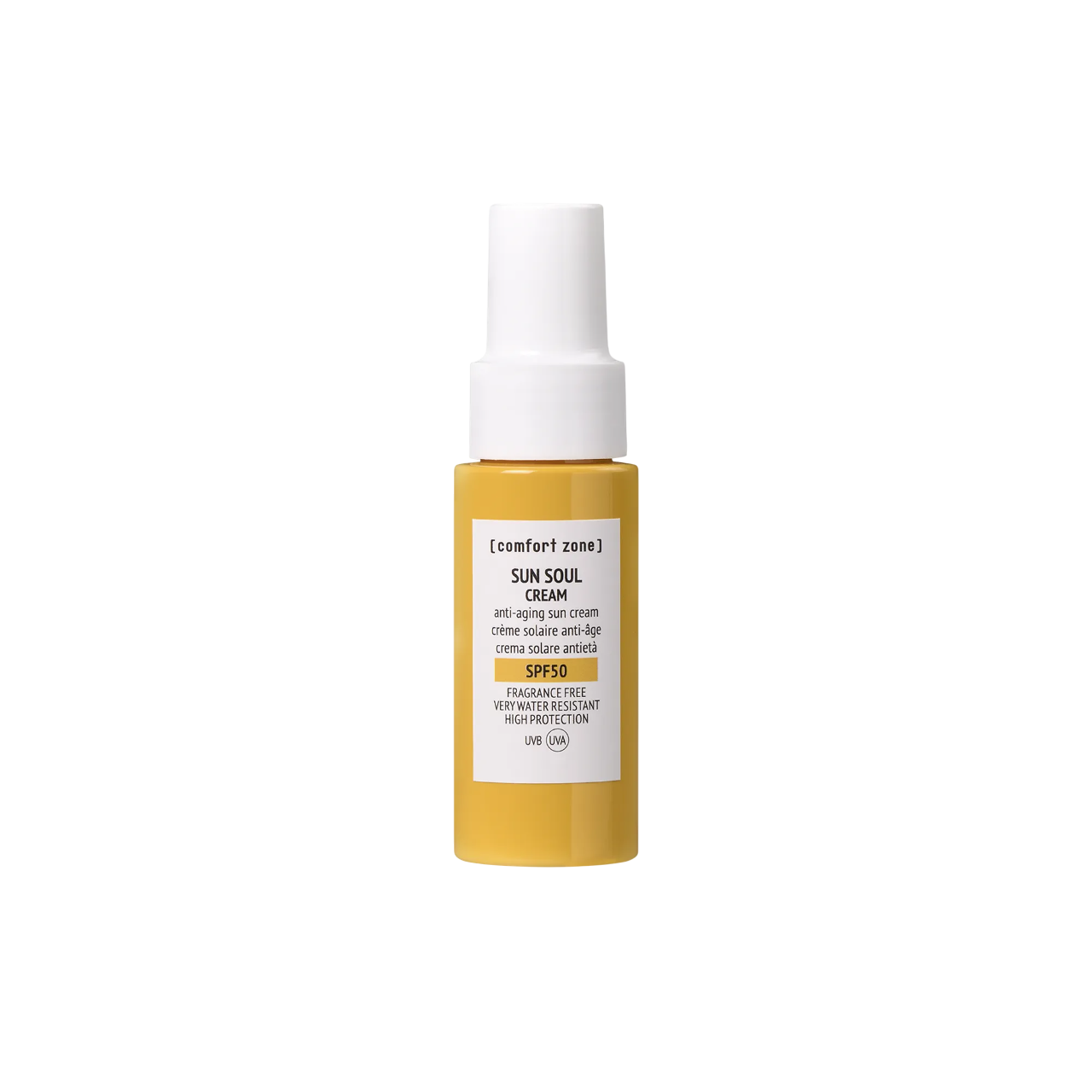 Comfort Zone Sun Soul Cream SPF50 50ml - интернет-магазин профессиональной косметики Spadream, изображение 63810
