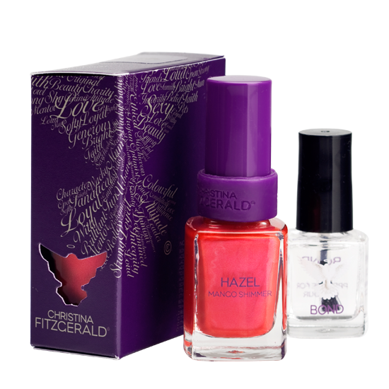 

Christina Fitzgerald Hazel Mango Shimmer + Bond 12ml/9ml