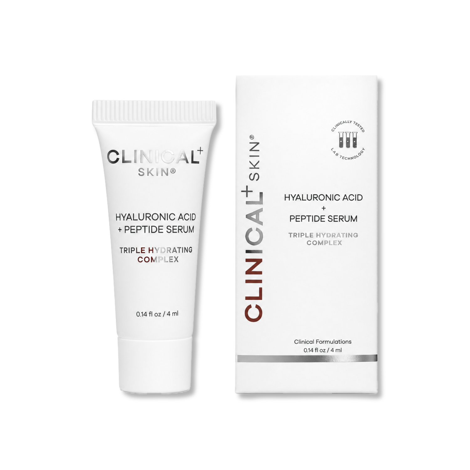 CLINICAL SKIN Hyaluronic Acid + Peptide Serum Travel Size