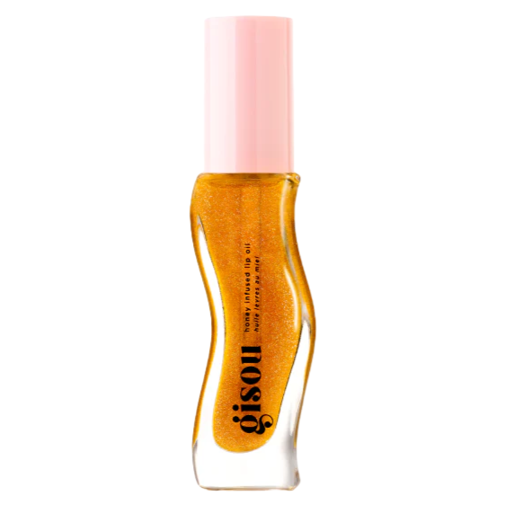 Gisou Honey Infused Lip Oil Shimmer Glow 8ml - интернет-магазин профессиональной косметики Spadream, изображение 58381