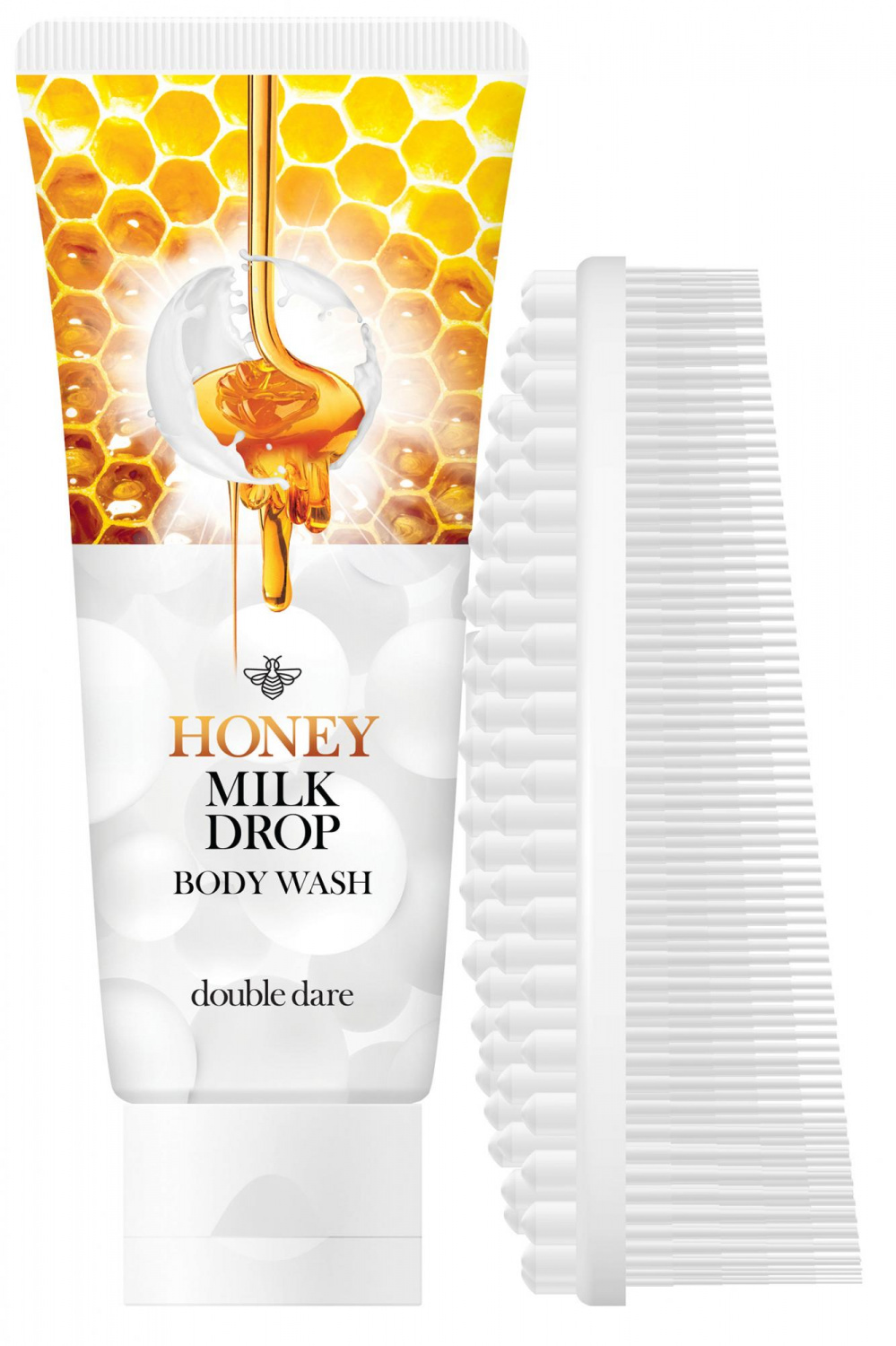 Double Dare OMG!  Honey Milk Drop Body Wash with  White I.M. Buddy 150gr - интернет-магазин профессиональной косметики Spadream, изображение 26050