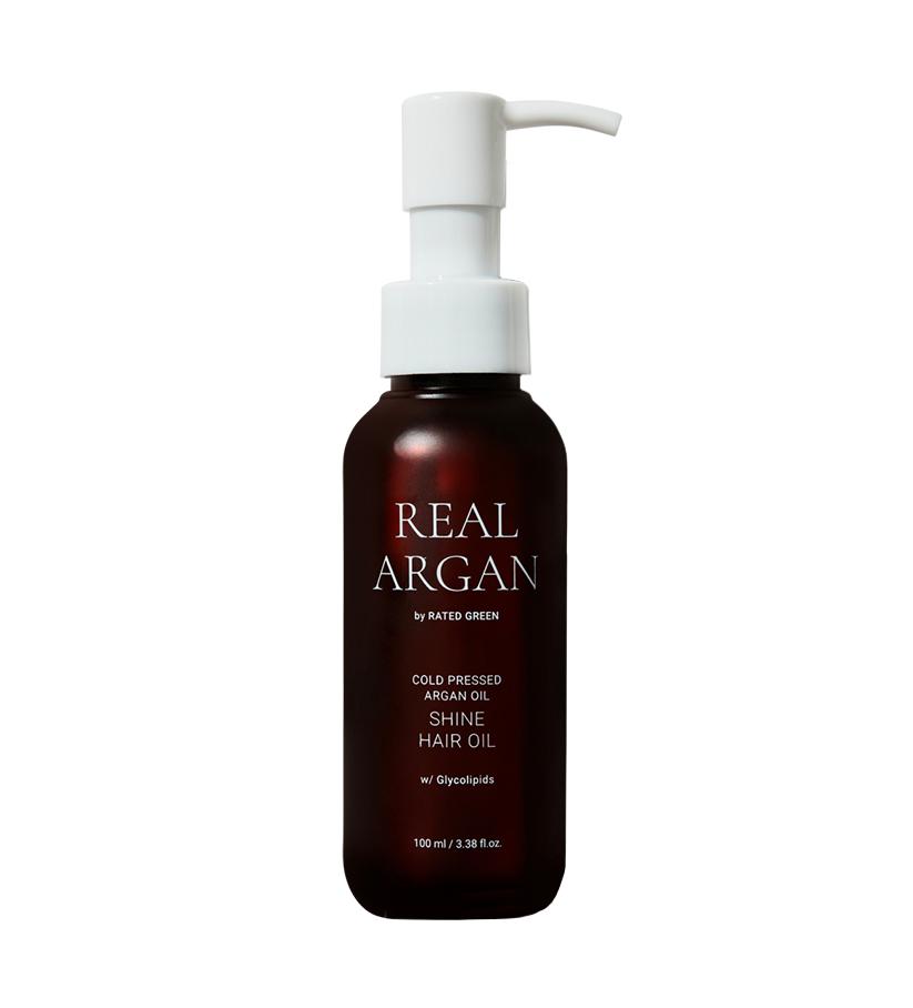 Rated Green Real Argan Shine Hair Oil 100ml - интернет-магазин профессиональной косметики Spadream, изображение 42734
