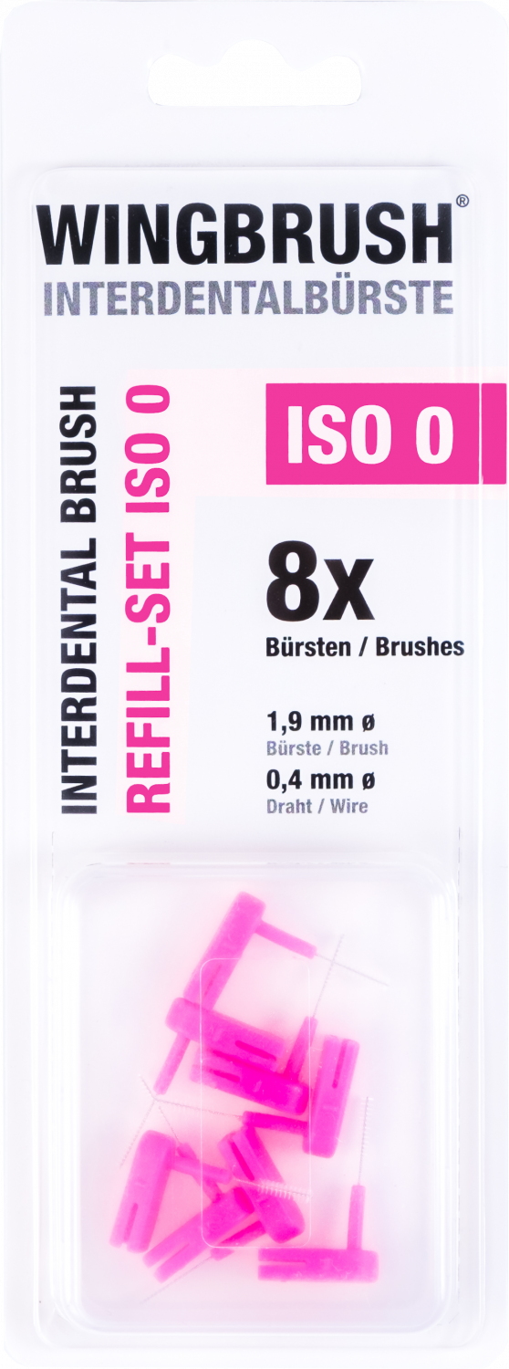 

Wingbrush Interdental Brush Refill - Set ISO 0