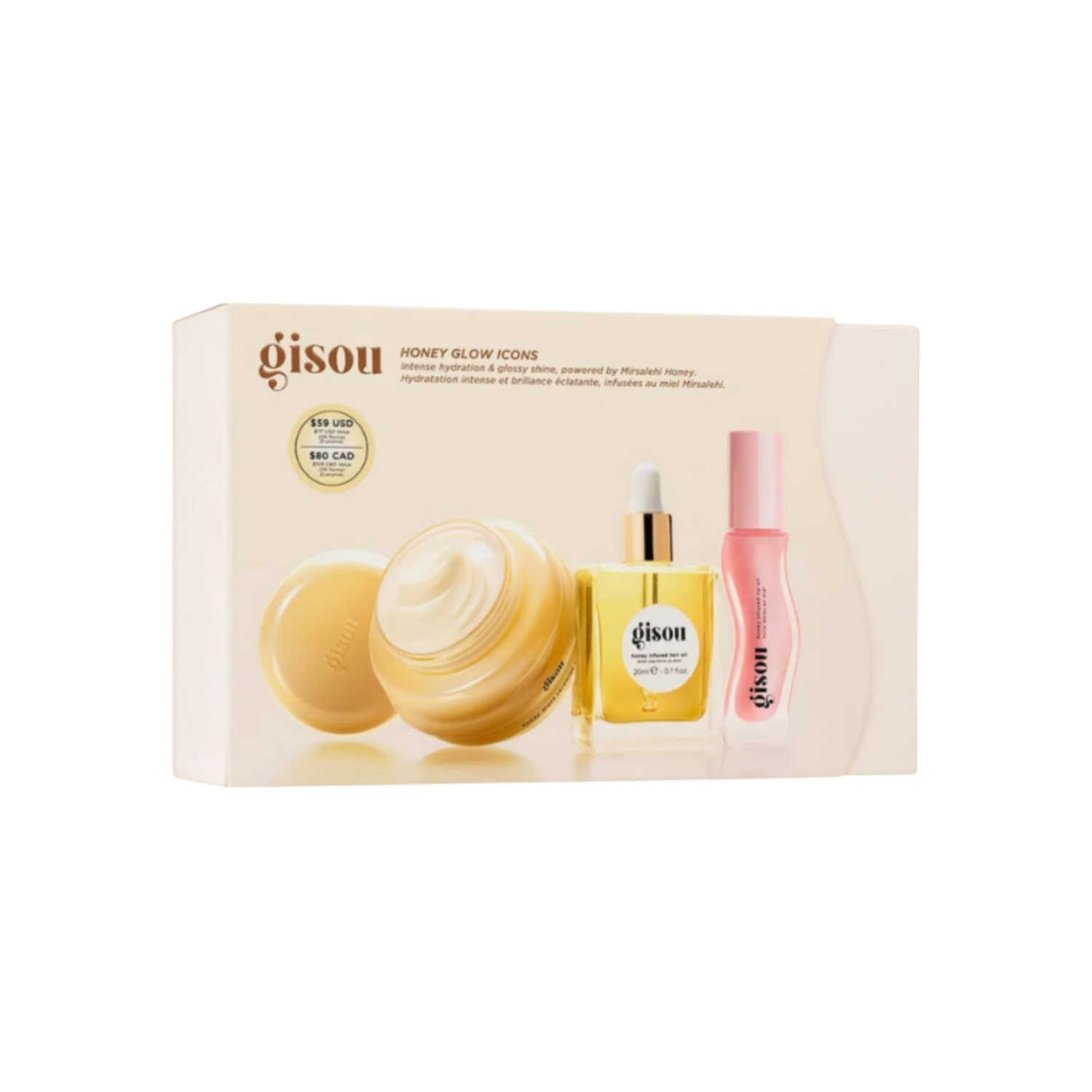 Gisou Honey Glow Icons