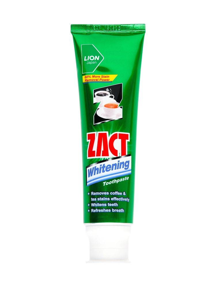 LION Zact Whitening Toothpaste 150g - интернет-магазин профессиональной косметики Spadream, изображение 51754