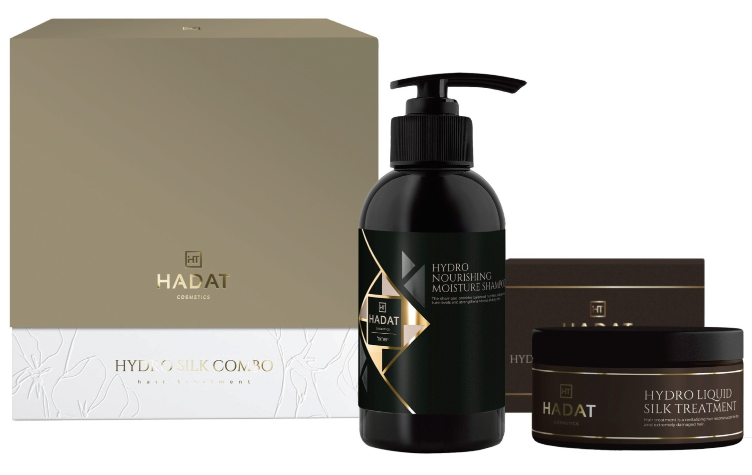 Hadat Cosmetics Hydro Silk Combo 250/300ml - интернет-магазин профессиональной косметики Spadream, изображение 52524
