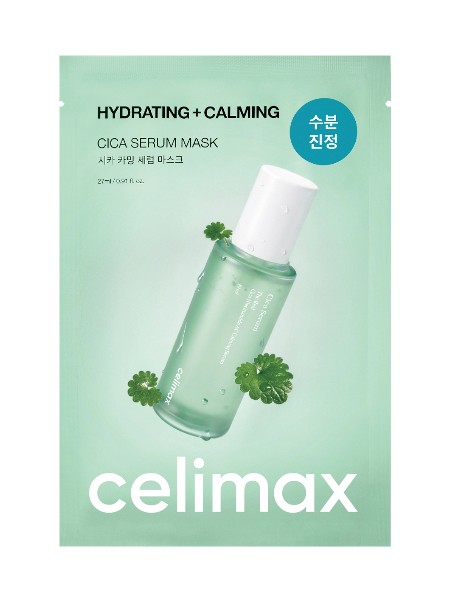 Celimax Hydrating Calming Cica Serum Mask 27ml - интернет-магазин профессиональной косметики Spadream, изображение 68012