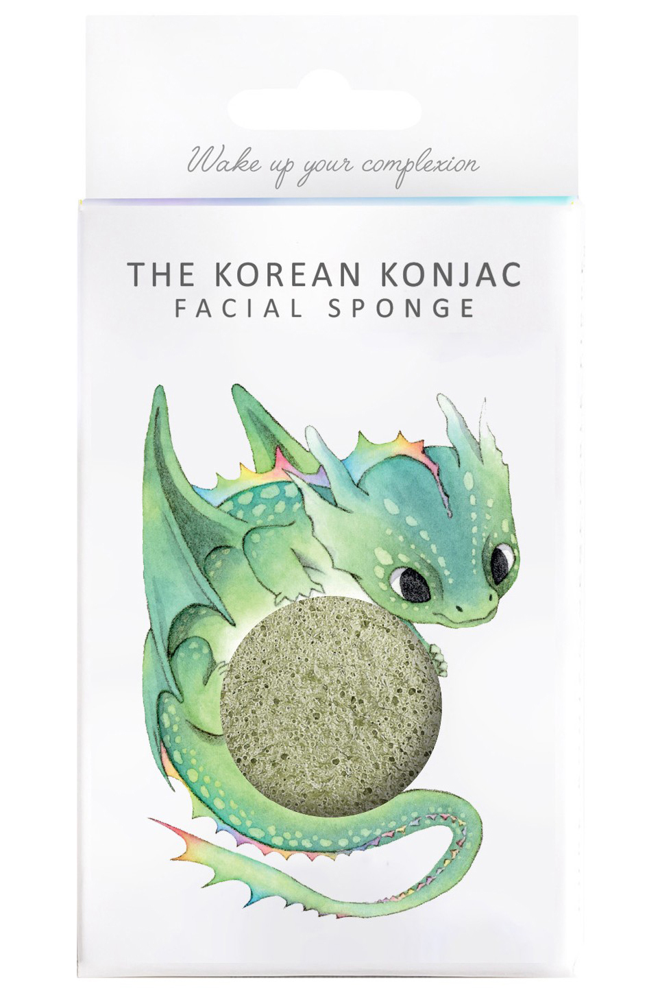 The Konjac Sponge Facial Sponge and Hook Dragon Green Clay - интернет-магазин профессиональной косметики Spadream, изображение 25325