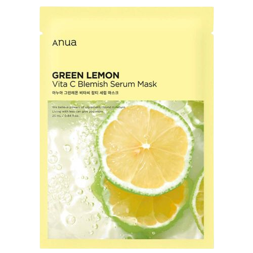 Anua Green Lemon Vita C Blemish Serum Mask 1p