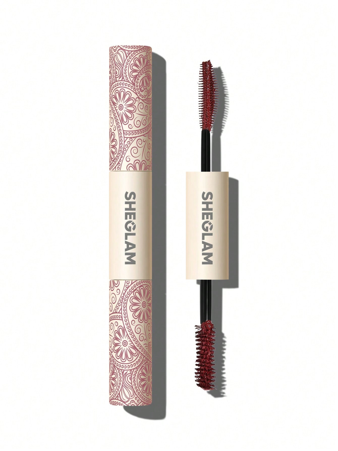 Sheglam All-In-One Volume & Length Mascara Waterproof Burgundy 2x4g - интернет-магазин профессиональной косметики Spadream, изображение 61299