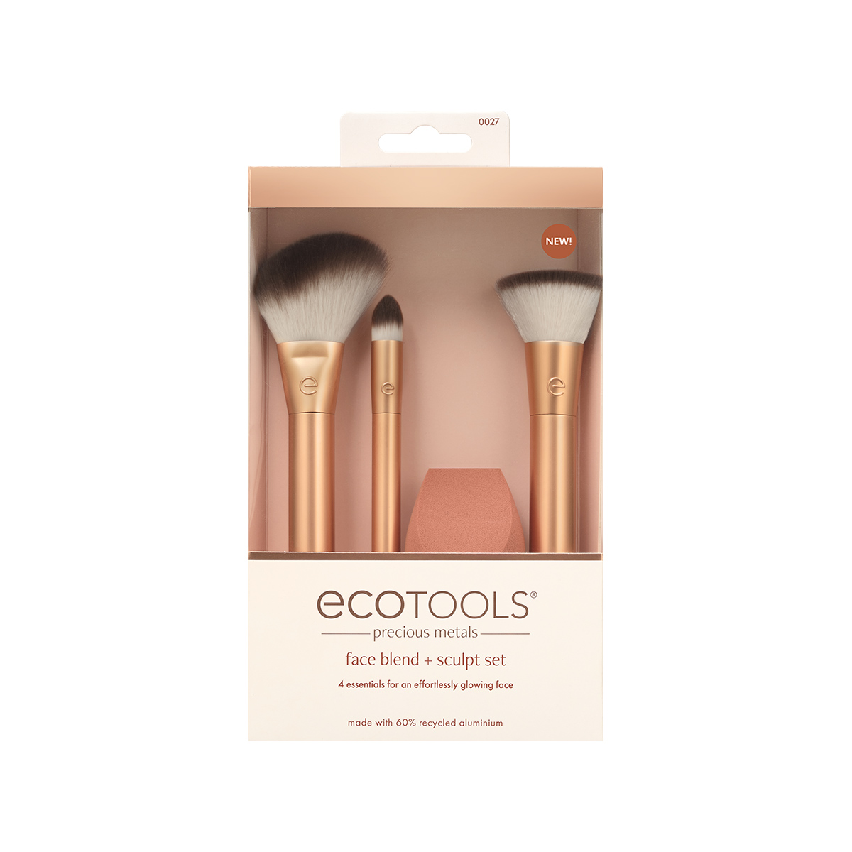 EcoTools Precious Metals Face Blend + Sculpt Set - интернет-магазин профессиональной косметики Spadream, изображение 55609