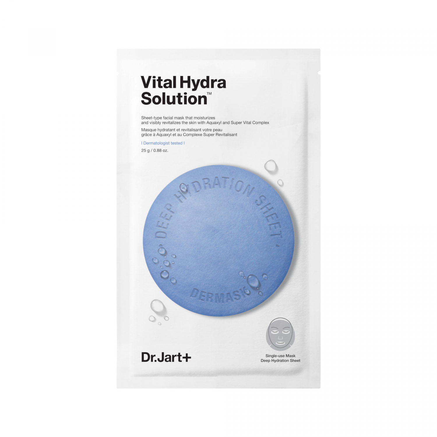 Dr.Jart+ Dermask Water Jet Vital Hydra Solution 1p - интернет-магазин профессиональной косметики Spadream, изображение 39484
