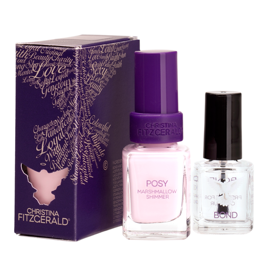 

Christina Fitzgerald Posy Marshmallow Shimmer + Bond 12ml/9ml