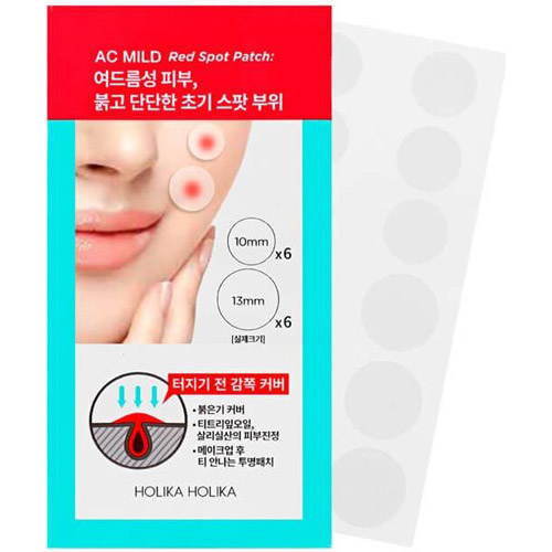 

Holika Holika AC Mild Red Spot Patch (12pcs)