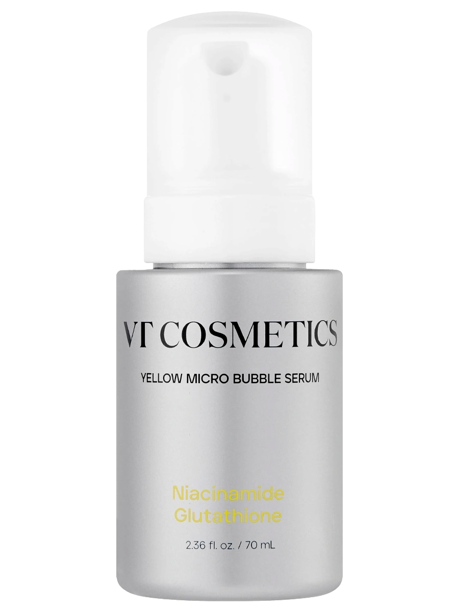 VT Cosmetics Niacinamide Glutathione Yellow Micro Bubble Serum 70ml