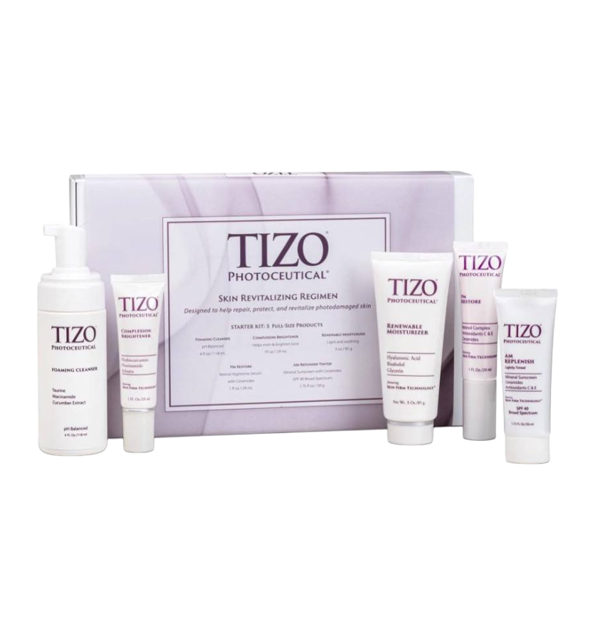 TiZO Skin Revitalizing Regiment Kit 85g/29ml/50ml/29ml/118ml - интернет-магазин профессиональной косметики Spadream, изображение 67841