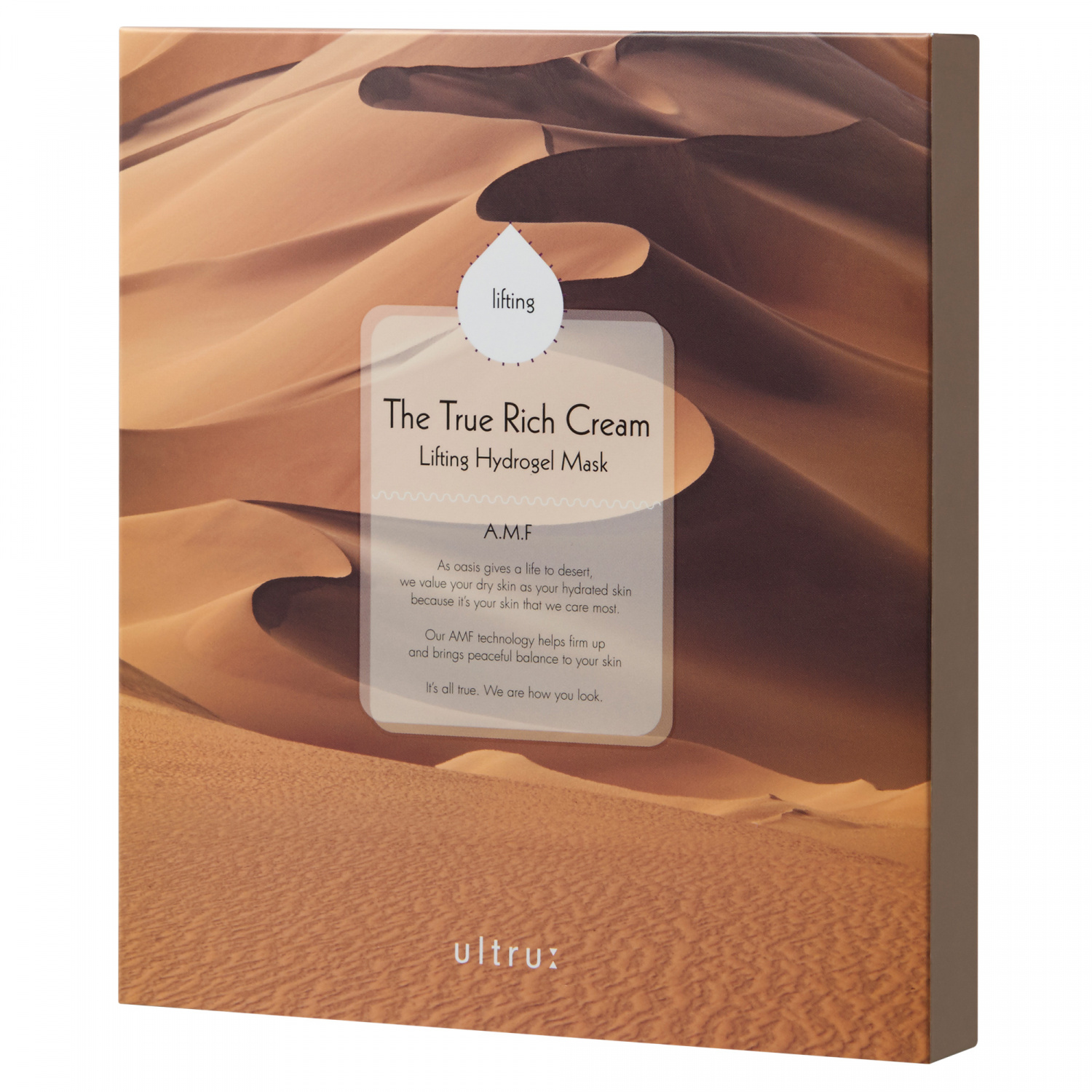 

Ultru The True Rich Cream Lifting Hydrogel Mask 4p.